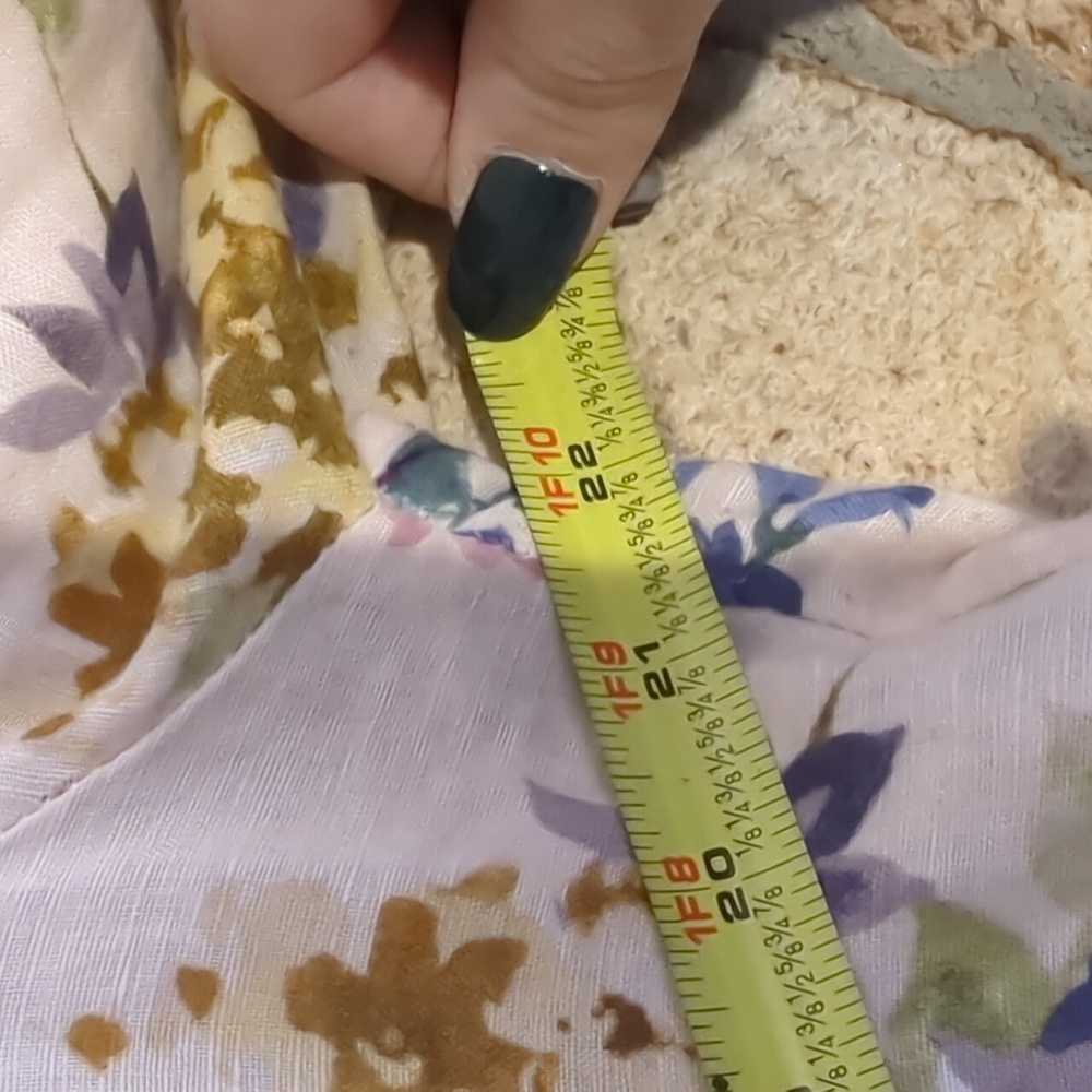 Hester & orchard linen blend floral top - Picture 10 of 12